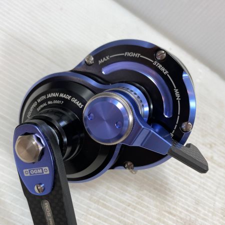  STUDIO OCEAN MARK ベイトリール  ブルーヘブンL100Mid/L S2T-BBv ブラック/ブルーバイオレット/太田ガレージモデル