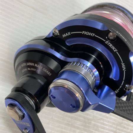  STUDIO OCEAN MARK ベイトリール  ブルーヘブンL100Mid/L S2T-BBv ブラック/ブルーバイオレット/太田ガレージモデル
