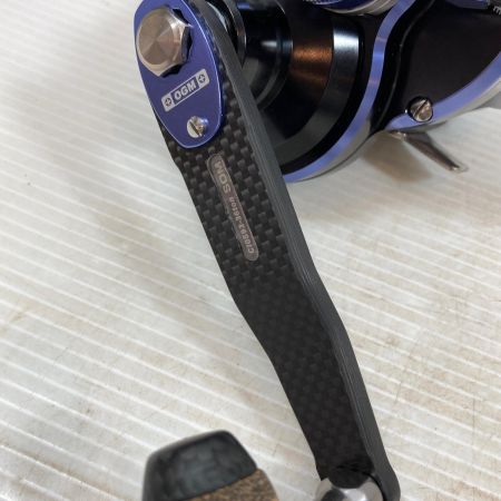  STUDIO OCEAN MARK ベイトリール  ブルーヘブンL100Mid/L S2T-BBv ブラック/ブルーバイオレット/太田ガレージモデル