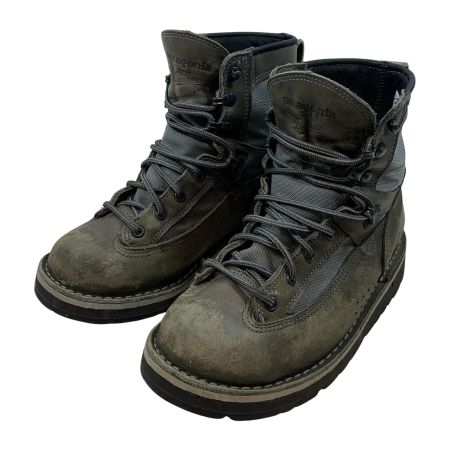  Patagonia パタゴニア 釣り用品 ウェーディングシューズ 25.5cm dannerコラボ グレー