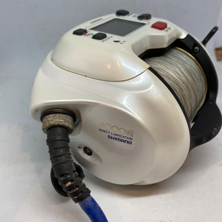 SHIMANO シマノ 電動リール 02電動丸 4000R 電源ケーブル付