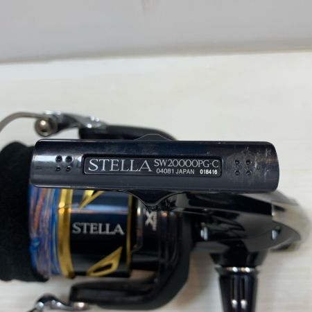  SHIMANO シマノ スピニングリール  20ステラSW 20000PG  ケース付 018416 04081