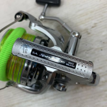  SHIMANO シマノ スピニングリール  14スーパーエアロスピンジョイ 35  スプール付き SA53