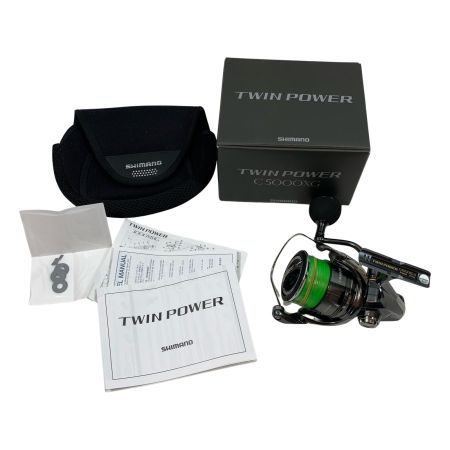  SHIMANO シマノ リール スピニングリール 24ツインパワー C5000XG 箱付ケース付き 046888
