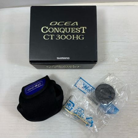  SHIMANO シマノ ベイトリール  18オシアコンクエストCT 300HG  箱・ケース付き 03820