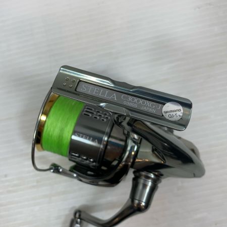  SHIMANO シマノ スピニングリール  18ステラ C3000XG  箱付 ノブ変更/純正ノブ付き 03805