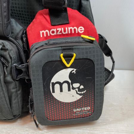  mazume マズメ ライフジャケット  レッドムーン  LJ8TH