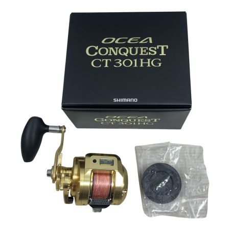  SHIMANO シマノ ベイトリール  18オシアコンクエストCT301HG  箱付 03822
