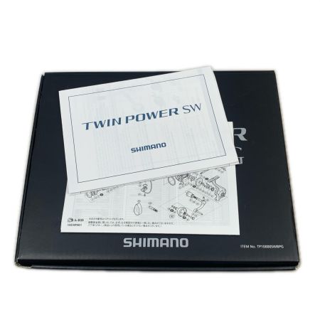  SHIMANO シマノ スピニングリール  15ツインパワーSW10000PG  純正ハンドル付 03322