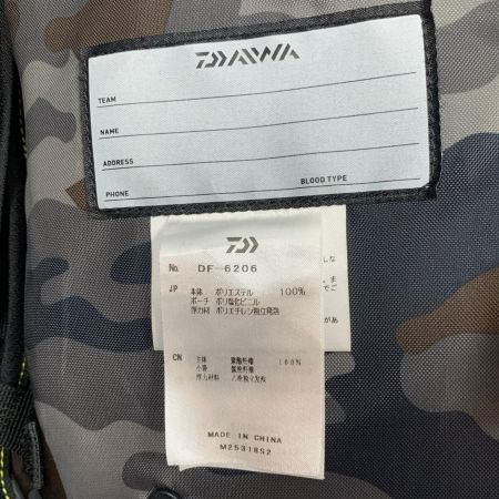  DAIWA ダイワ 釣り用品 釣り服飾 フィッシングベスト ブラック