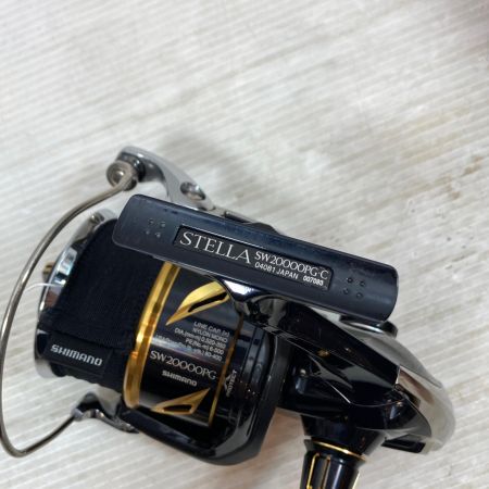  SHIMANO シマノ スピニングリール  20ステラSW 20000PG  箱付 007093 純正ノブ付 04081