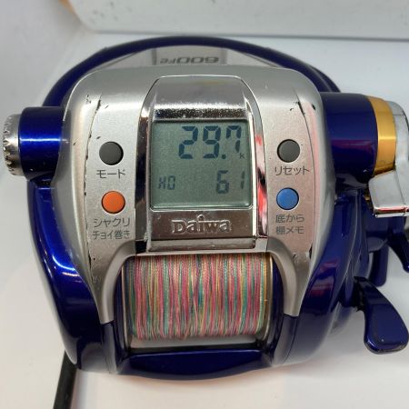  DAIWA ダイワ 電動リール  ハイパータナコン600Fe  電源コード 29.7Km/61H 801387