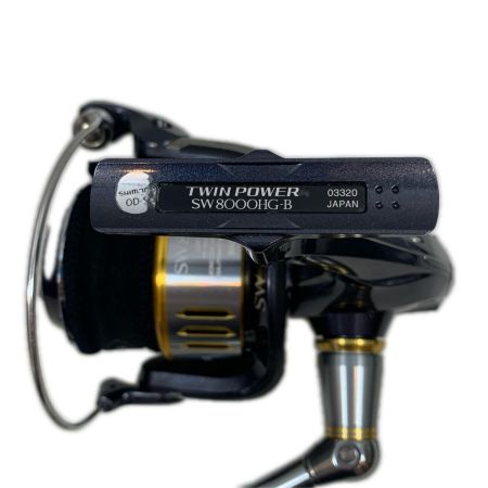  SHIMANO シマノ スピニングリール  15ツインパワーSW 8000HG  ゴロつき有 03320