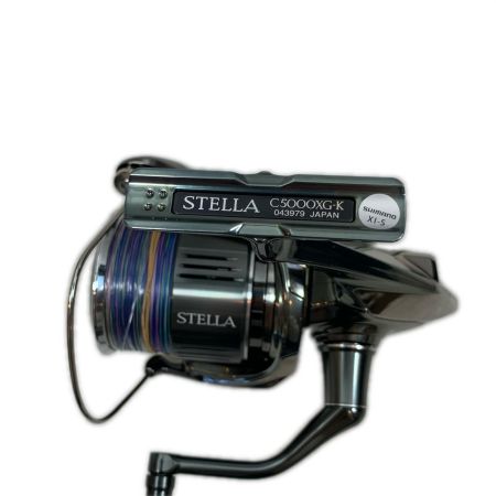  SHIMANO シマノ スピニングリール 22ステラ C5000XG  箱・ケース付 043979