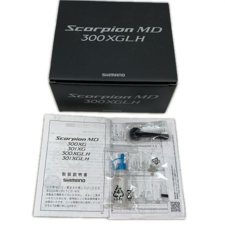 SHIMANO シマノ 釣り用品 リール ベイトリール  21スコーピオンMD 300XGLH 043597