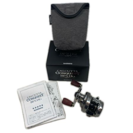  SHIMANO シマノ ベイトリール  美品  箱付 17カルカッタコンクエスト BES HG レフトハンドル 03676