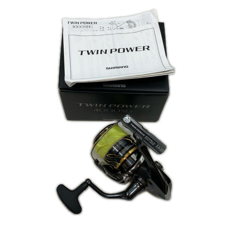 SHIMANO シマノ スピニングリール 20ツインパワー 4000XG 04147 - 中古