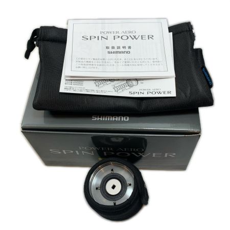  SHIMANO シマノ スピニングリール  14パワーエアロ スピンパワー  替えスプール付 03101