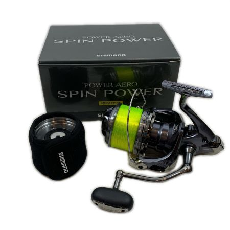  SHIMANO シマノ スピニングリール  14パワーエアロ スピンパワー  替えスプール付 03101