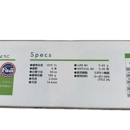  alpha tackle アルファタックル ルアーロッド  美品  トラギア ノート S1006MH