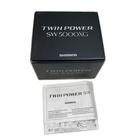  SHIMANO シマノ スピニングリール 21ツインパワー キズ有  SW5000XG