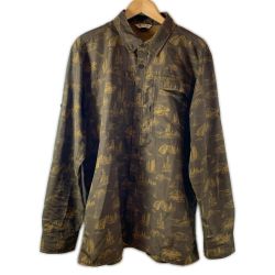 ττ SIMMS フィッシングウェア  ブラウン Aランク