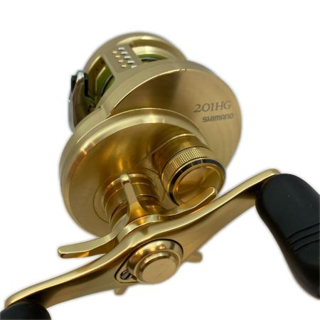  SHIMANO シマノ ベイトリール  15カルカッタコンクエスト 201HG キズ有  03440