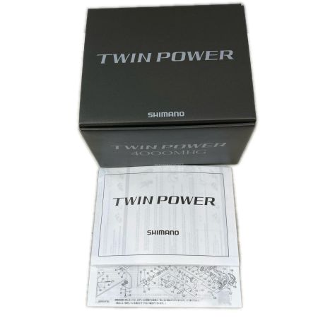  SHIMANO シマノ スピニングリール  24ツインパワー 4000MHG 程度A 046864