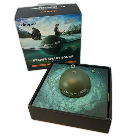  Deeper Smart Sonar 魚群探知機  Chirp+ キズ・サビ有 程度C 本体のみ