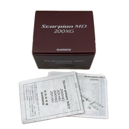  SHIMANO シマノ ベイトリール  200XG 程度B 046918 24ｽｺｰﾋﾟｵﾝMD