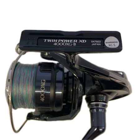 SHIMANO シマノ スピニングリール  キズ有 程度B 箱付 25ツインパワーXD 4000XG 047922
