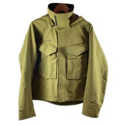 SIMMS フィッシングジャケット SIZE S 黄緑 Bランク