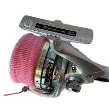 SHIMANO スピニングリール  14スーパーエアロスピンジョイ35 程度B 替スプール付 SA53