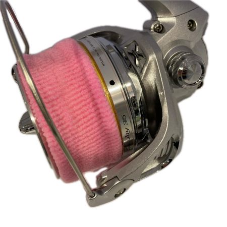 SHIMANO スピニングリール  14スーパーエアロスピンジョイ35 程度B 替スプール付 SA53