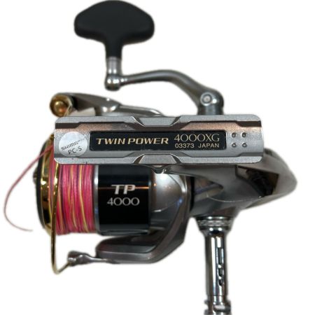 SHIMANO シマノ スピニングリール  15ツインパワー 4000XG 使用感有 程度B 03373