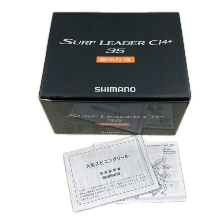 SHIMANO シマノ スピニングリール  18サーフリーダーC14+35 程度B 03892