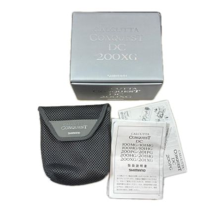 SHIMANO シマノ ベイトリール  26カルカッタコンクエストDC 200XG 美品 程度A 048752