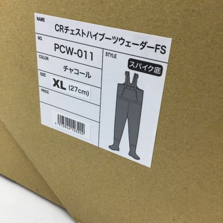  Pazdesign パズデザイン CHLOROPRENE CHEST HIGH BOOTS WADERCR チェストハイブーツウェダー フェルトスパイク底 PCW-011 SIZE:XL PCW-011 チャコール