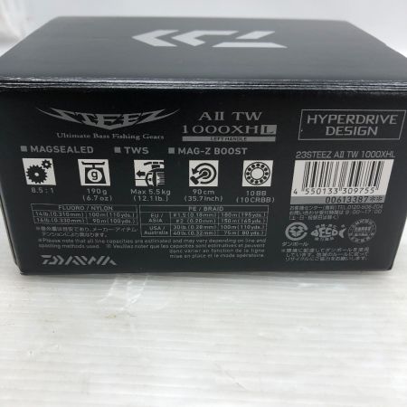  DAIWA ダイワ 23スティーズ 23STEEZ A2 TW 1000XH 00613387 ベイトリール