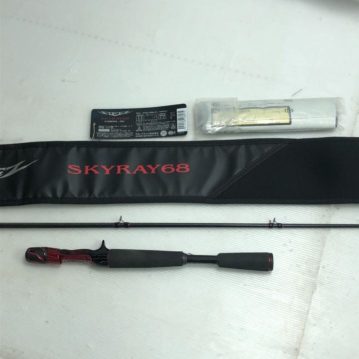 スティーズ STEEZ C68ML SV SKYRAY 68 竿袋付き ルアーロッド ダイワ DAIWA 釣り用品 ロッド  ルアーロッド｜中古｜なんでもリサイクルビッグバン