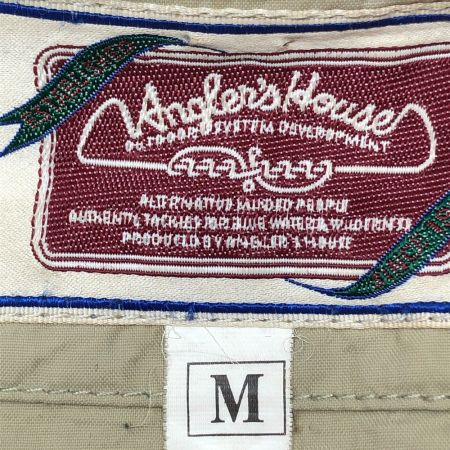 【美品】アングラーズハウス Lサイズ フィッシングベスト Anglers House Life Floating Vest Jacket Sand Camo Deadstock