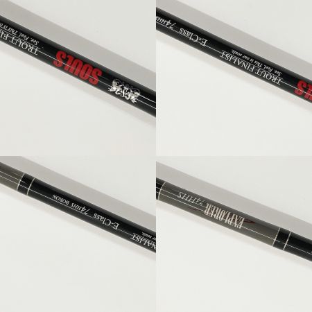  SOULS ソウルズ TROUT FINALIST トラウトファイナリスト E-Class 74HHS BORON ルアーロッド