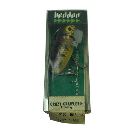  HEDDON へドン ルアー クレイジークローラー BRS