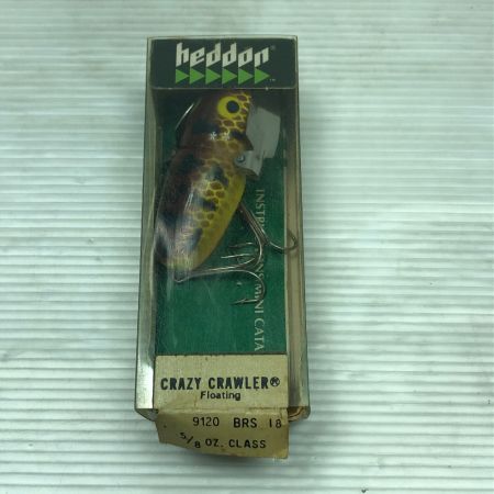  HEDDON へドン ルアー クレイジークローラー BRS
