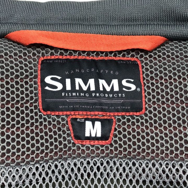 SIMMS フィッシングベスト S オレンジ 新品 サイズS 【公式通販】