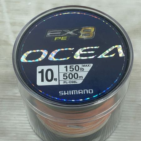  SHIMANO シマノ EX8 PE OCEA 10号500m 釣り用品 ライン EX8