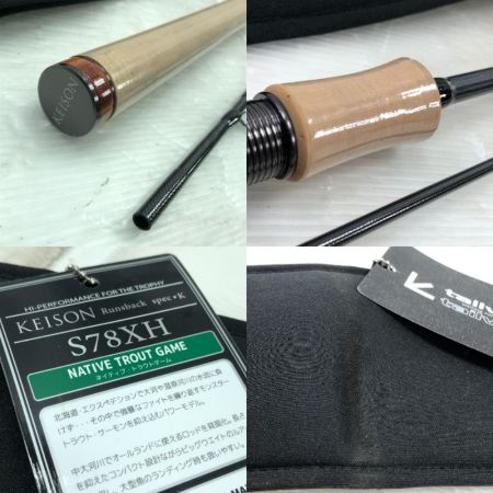  tailwalk テイルウォーク ルアーロッド KEISON ケイソン ランズバック スペックK S78XH