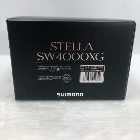  SHIMANO シマノ 20ステラSW4000XG スピニングリール