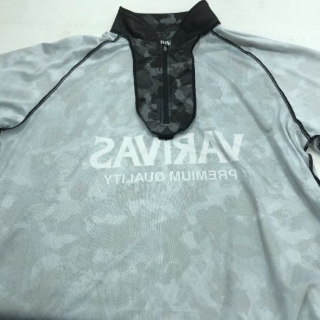  VARIVAS バリバス ドライハーフジップ 長袖 SIZE LL VAZS-23 ブラックカモ