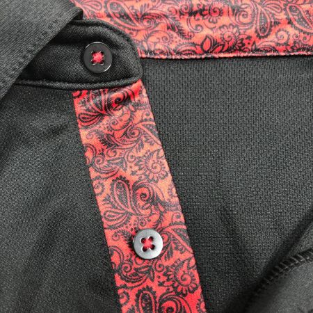  VARIVAS バリバス ドライポロシャツ SIZE LL ブラック VAT-48 ブラック